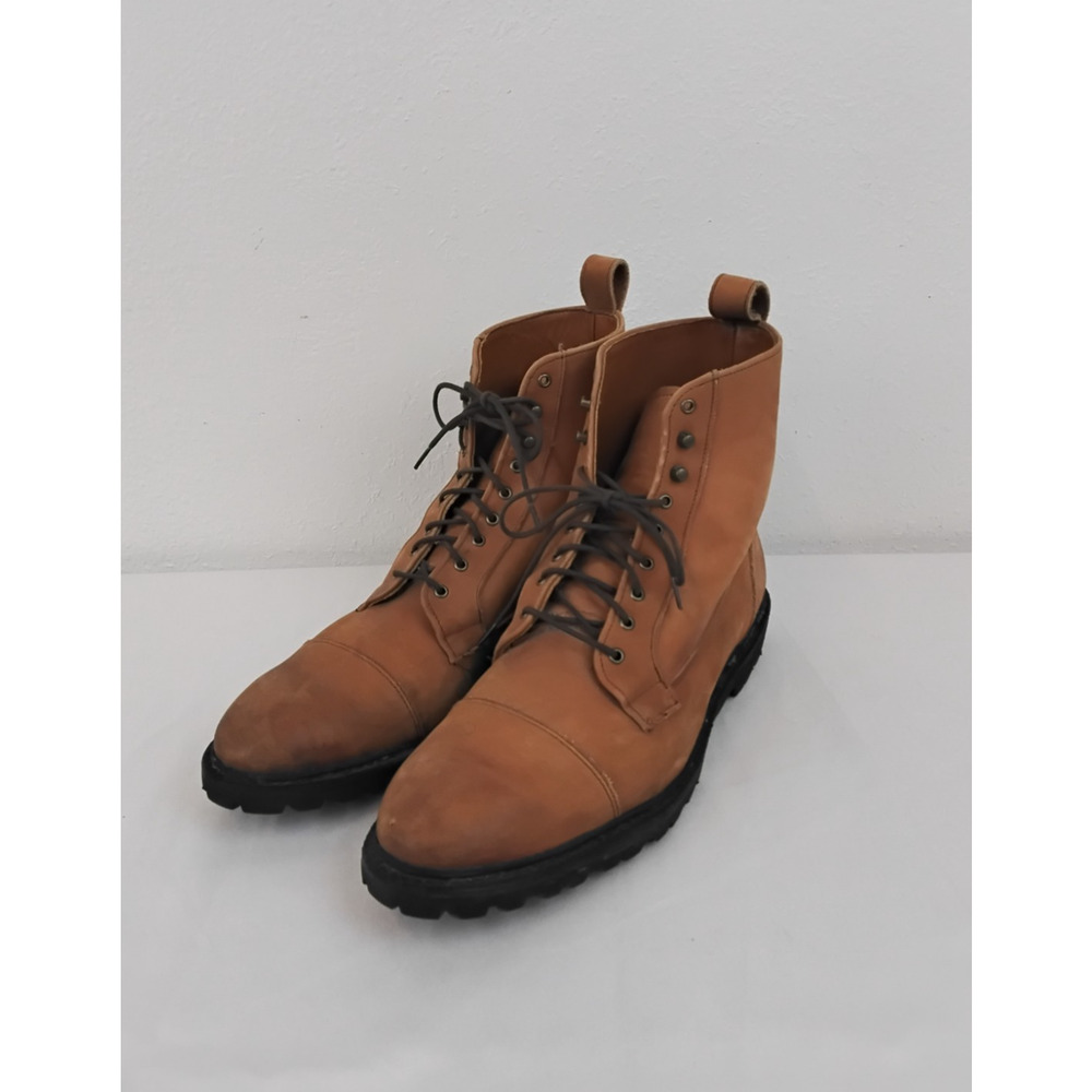 Allen Edmonds Eagle River Boots Men's 10.5D Brown Lace Up *W4749 - Picture 2 of 16
